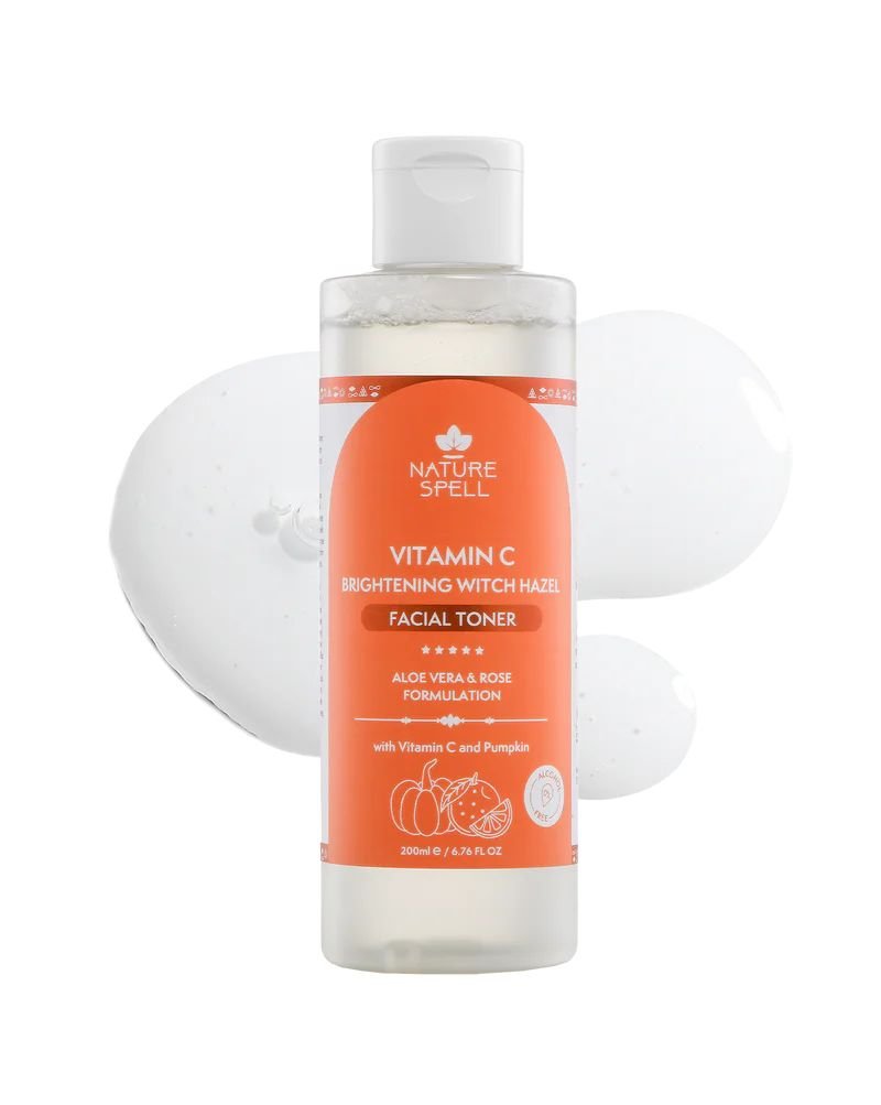 Brightening Witch Hazel Face Toner with Vitamin C