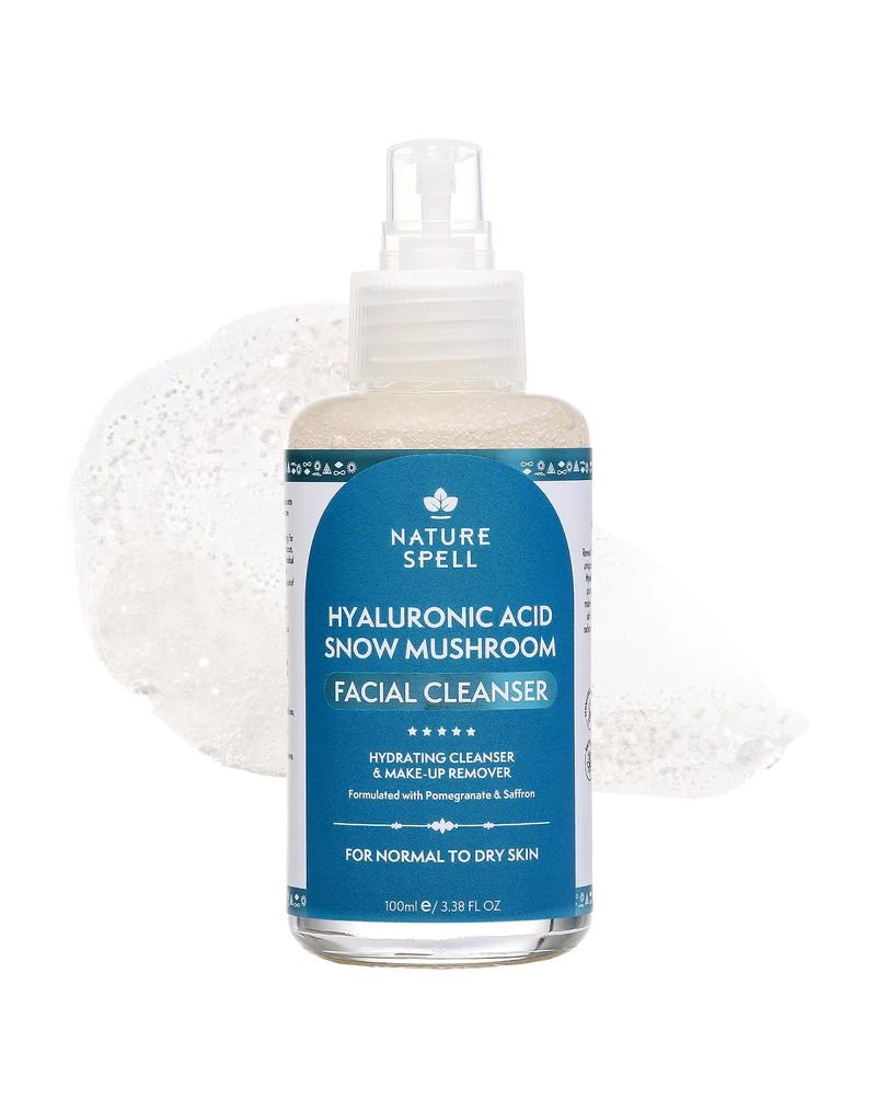 Hydrating Hyaluronic + Snow Mushroom Face Cleanser