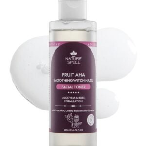 Smoothing Witch Hazel Face Toner with AHA's